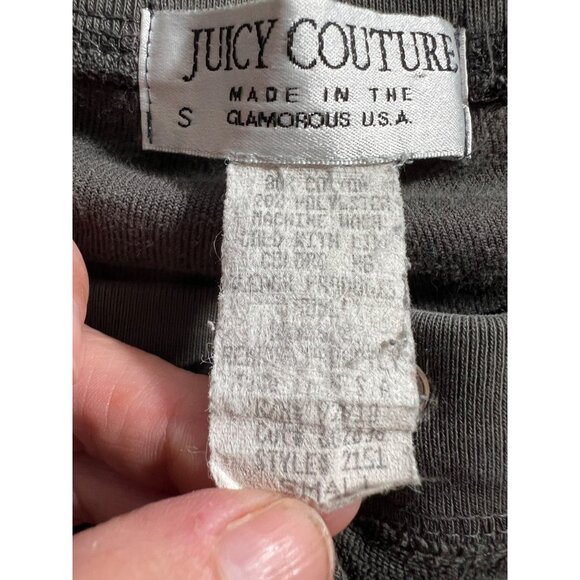 Juicy Couture Womens Olive Green Velour Drawstring Pants S - Picture 5 of 8